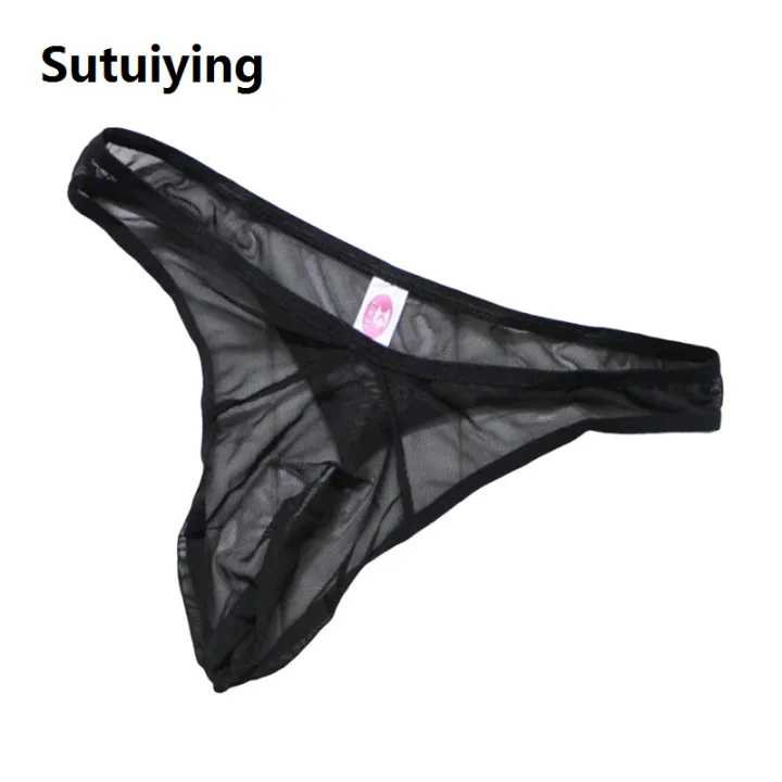 Sutuiying%20Men's%20G-Strings%20Transparent%20Thong%20Ultra-thin%20Mesh%20Low%20Waist%20Seductive%20Summer%20Underwear%20Male%20Underwear%20T-shirts%20-%20Image%206