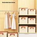 25L 40*25*20cm Foldable Clothes Storage Box Convenient Non-Woven Fabric+Pp Board 18L 36*25*20cm Fabric Clothing Storage Bag Bedroom Wardrobe Organization for Home Organization Closet Organization. 