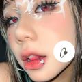 2023 Fashion Y2K Style Heart Lip Nail Creative Crystal Piercing Jewelry Mini All-match Snake Lip Ring Women Men Cross Lip Nail. 