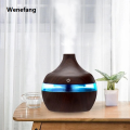 Wenefang 300ml Humidifier Electric Aroma Air Diffuser Wood Ultrasonic Air Humidifier Essential Oil Aromatherapy Cool Mist Maker For Home. 
