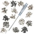 helper 300pcs M2/M2.5/M3 Machine Screws Set for Laptop/Hard Disk/Keyboard/Phone/PC/DIY. 