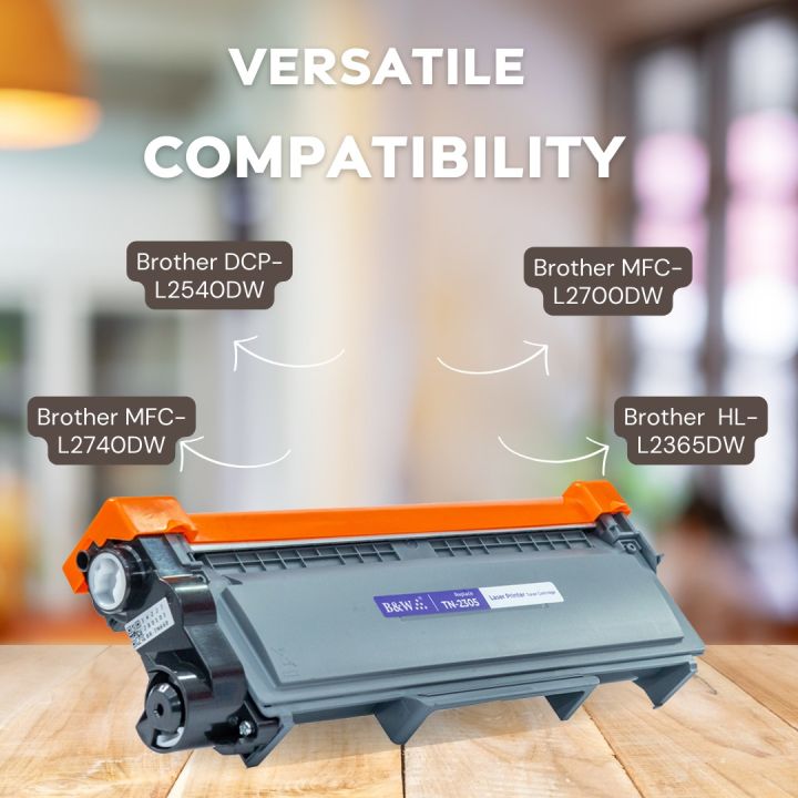 B&W%20TN-2305%20Toner%20Cartridge%20%7C%20High%20Capacity%202600%20Page%20Yield%20%7C%20Compatible%20with%20Brother%20DCP-L2540DW,%20MFC-L2700DW,%20MFC-L2740DW,%20HL-L2365DW%20-%20Image%203