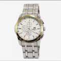 Millenium Round White Dial Analog Watch For Men. 