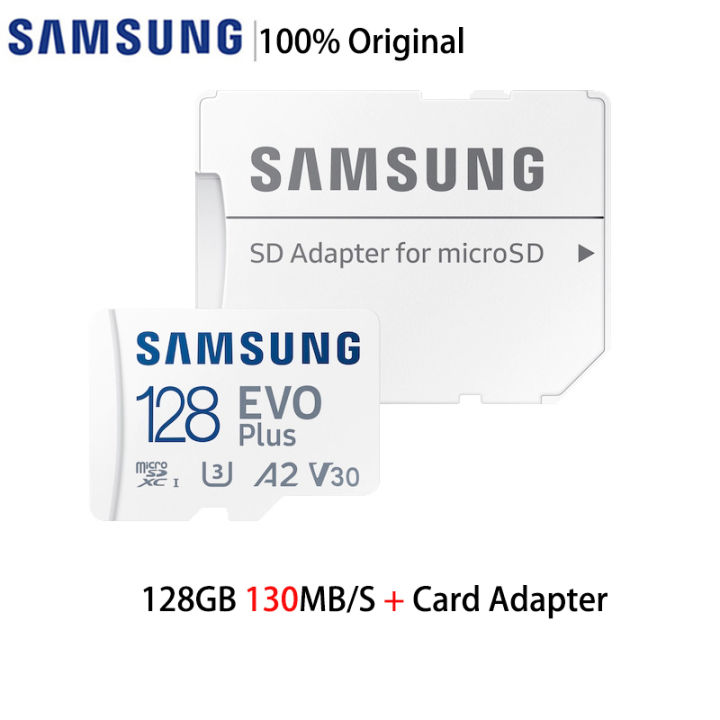 Mobile Phone Card Recorder HD-UHS Memory Card Class10128GB High Speed SDMicro Samsung Original Card 64GBSDXCI4K Driving