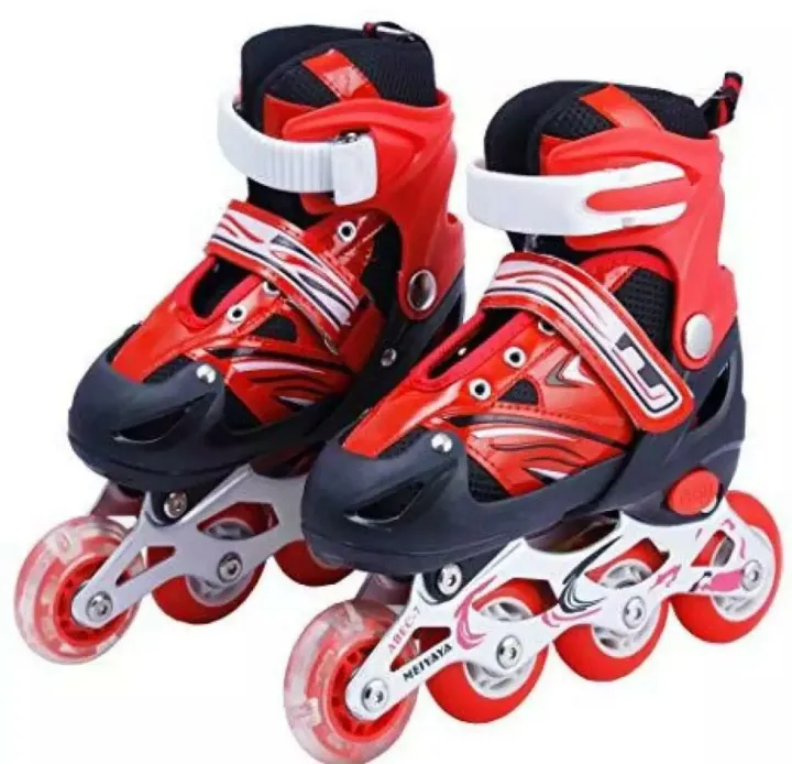 Multicolor%20Inline%20Roller%20Skate%20Shoes%20With%20Brake%20%7C%20Hard%20Plastic%204%20Wheel%20Inline%20Skating%20Shoes%20With%20Hook%20&%20Strap%20-%20Image%204