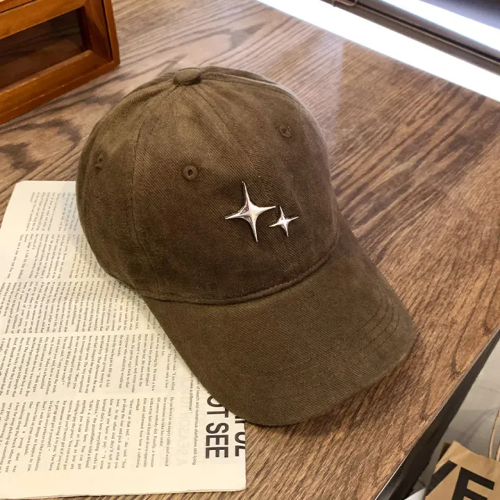 Unisex%20Star%20Denim%20Cap%20Fashion%20Y2k%20Metal%20Pattern%20Baseball%20Cap%20Adjustable%20Peaked%20Cap%20for%20Outdoor%20Travel%20Sun%20Protection%20All%20Ages%20Streetwear%20-%20Image%207