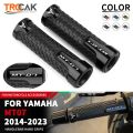 For Yamaha MT07 MT 07 MT-07 2014-2023 Motorcycle Handlebar Grips CNC PVC Handle Bar Rubber Gel Grips Motocross Handle Hand Grips. 