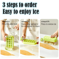 Stay Cold Hydration Solution: 800ML Water Bottle with Ice Tray and Straw, Portable for Everyday Use. 