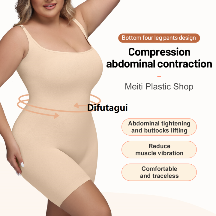 Difutagui%20Special%20Offer%20Plus%20Size%20Cami%20Bodysuit%20Shapewear%20for%20Women%20Body%20Shaper%20Tummy%20Luxury%20Control%20Slimming%20Sheath%20Flat%20Belly%20Waist%20Trainer%20Tanks%20Tops%20Corset%20-%20Image%203