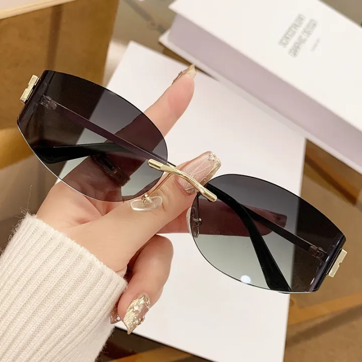 Cross-border%20New%20Frameless%20Miu%20Home%20Y2K%20Curved%20Sunglasses%20ins%20Women's%20High-End%20Style%20Hot%20Girl%20Street%20Style%20Versatile%20Sunglasses%20Wholesale%20-%20Image%207