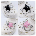 12Pcs Shoe Charms DIY Star Chain Detachable Decoration Buckle Plastic Chain DIY Shoes for Clog Sandals Shoe Charm Accessories Party Girls Gift. 