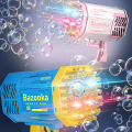 Party Tik-Tok Making Electric Bubble Gun with Lights in-built. 
