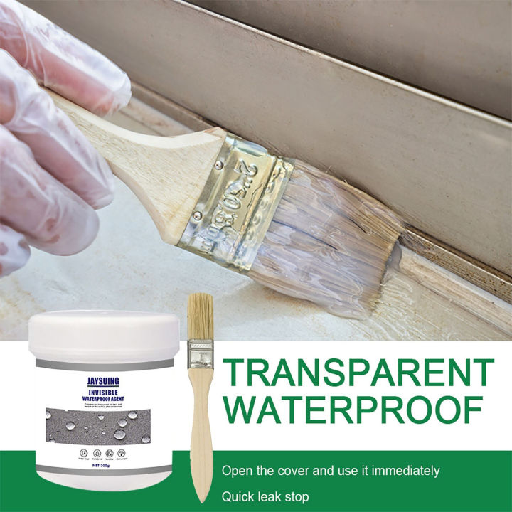 JAYSUING Invisible Waterproof Agent - Permeable Stealth Waterproof Agent For External Wall Leakage Repair Agent