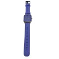 Watch Smart Watch Design Miracle Brand Quartz Watch For Ladies || Fashionable Watch Square Shape Dial Purple Silicon Belt Quartz Movement Waterproof Wrist Watch For Women || Sold By Watch Market. 