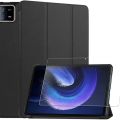 Combo Smart Flip Case Cover for Xiaomi Mi Pad 6 11 inch and Tempered Glass. 