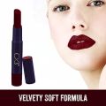 CVB 17 Burgundy Lip Lock No Transfer Matte Lipstick, Waterproof and Full-Pigmented, Transfer-Proof Smudge-Proof Lip Colour. 