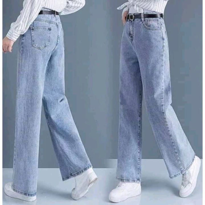 MINI Light Blue Mom Jeans For Women