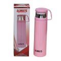 Always Multicolor Stainless Steel Smart Vacuum Insulated Water Bottle Perfect for Hot and Cold Drinks. 