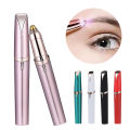 Women Electric Eyebrow Trimmer Security Hair Removal Eye Brow Epilator Mini Shaper Shaver Painless Razor Facial Hair Remover - Nose & Ear Trimmer - AliExpress. 