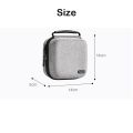 Portable Hard Carrying Case EVA Waterproof Protective Cover Shockproof Anti-scratch Storage Box for Mac Mini M4/M4 Pro 2024. 