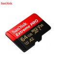 SanDisk Extreme Pro A2 microSDXC™ UHS-I 64GB Card With Adapter U3 V30. 