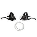 3x7Speed MTB Bicycle Shifter Mountain Bike Left Right Brake Lever Shifter Set Dounp. 