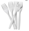 Plastic fork spoon (kata chamcha) 90 pcs. 