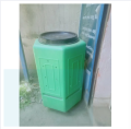 Plastic Compost Bin For Composting Organic Waste With Lid. 