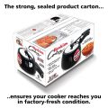 HAWKINS Pressure cooker Non Sticky Black 3 Litre. 