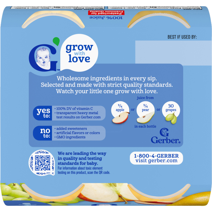 Gerber%20Juice%20Variety%20Pack,%202%20Apple,%201%20Pear,%201%20White%20Grape,%20(4%20Bottles),%2012+%20months,%20Toddler%20-%20Image%202