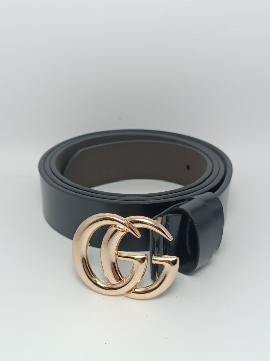 Trendy%20GG%20Medium%20Shiny%20Leather%20Belt%20For%20Women%20-%20Image%204