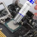 Thermal Paste Heatsink Compound - Silicone Heat Sink for GPU, CPU, LED, and Desktop Processor Cooling. 