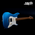 Jet Guitars JS 400 LPB HSS Roasted Maple Lake Placid Blue w/ Gigbag. 