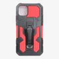 Red/Black Mobile Cover With Mobile Holder For Iphone 11 Pro Max. 