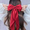 Accessories Point Bow Hair Clip Satin Fabric Metallic Barrette Closure Bow Knot Hair Clip For Women | Fashion. 