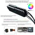RAM Memory Cooler Vest 5V 3Pin ARGB Desktop PC RAM Cooling Heat Sink Radiator for Computer Motherboard Memory. 