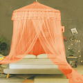 Exclusive Hanging Round Mosquito Net For King/Queen/Double Beds | Washable Easy To Fit Hanging Mosquito Net. 