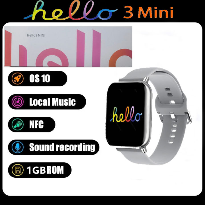 Linman%20Hello%203%20Mini%20Smart%20Watch%20for%20Women%201.75inch%20Bluetooth%20Call%201GB2025%20ROM%20Local%20Music%20Photo%20Album%20Compass%2041MM%20Mini%20Smart%20Watch%202024%20-%20Image%203