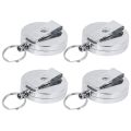 4PCS Retractable Fishing Line Line Cutter Keychain. 