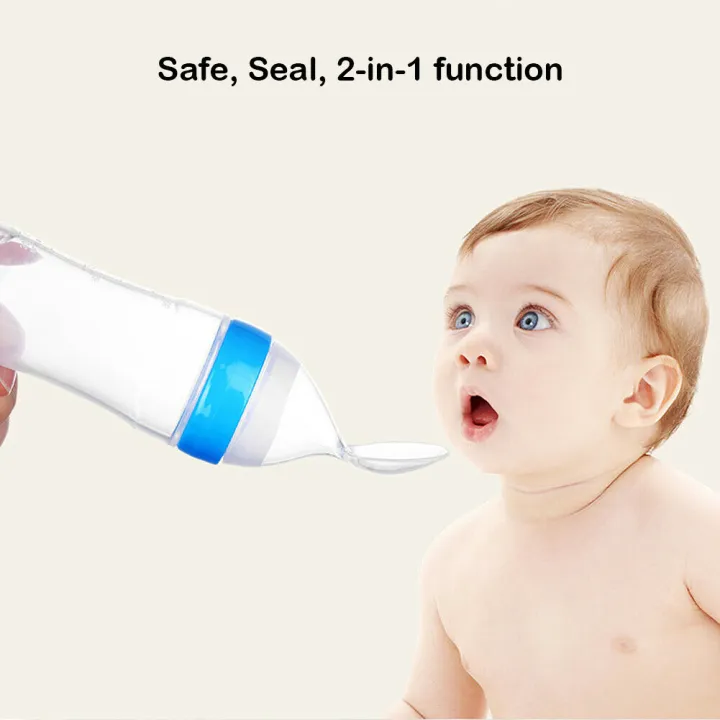 Silicone%20Feeding%20Bottle%20With%20Spoon%20Shaped%20Cap%20-%2090ml%20-%20Image%203