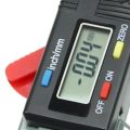 fasdaga 2X Portable Precise Digital Thickness Gauge Meter Metal Tester Micrometer 0 to 12.7mm. 