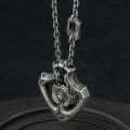 Mechanical Rotatable Gear Pendant Necklace Unique Rotating Design Jewelry Gift MIRRORRR. 