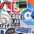 50Pcs Internet Java Stickers Programmer DIY Suitcase Laptop Guitar Car Decals Fullhouse. 