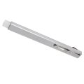NCANRUI 2 Soapstone Holder with 6 Flat Set/Mark White Clear and Removable Markings on Steels Quality Soapstone Pens for Welding. 