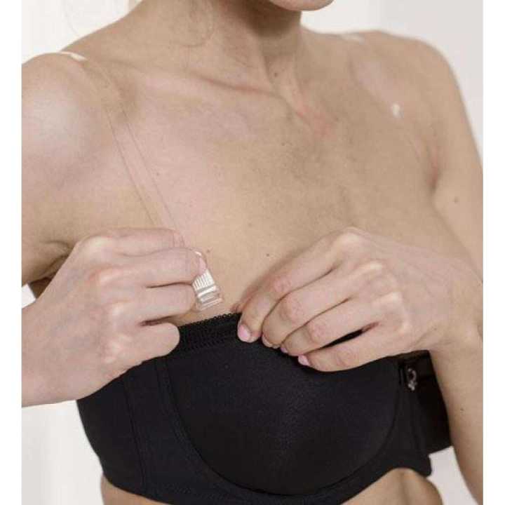 Elastic Adjustable Band Bra Strap For Women  2Pair