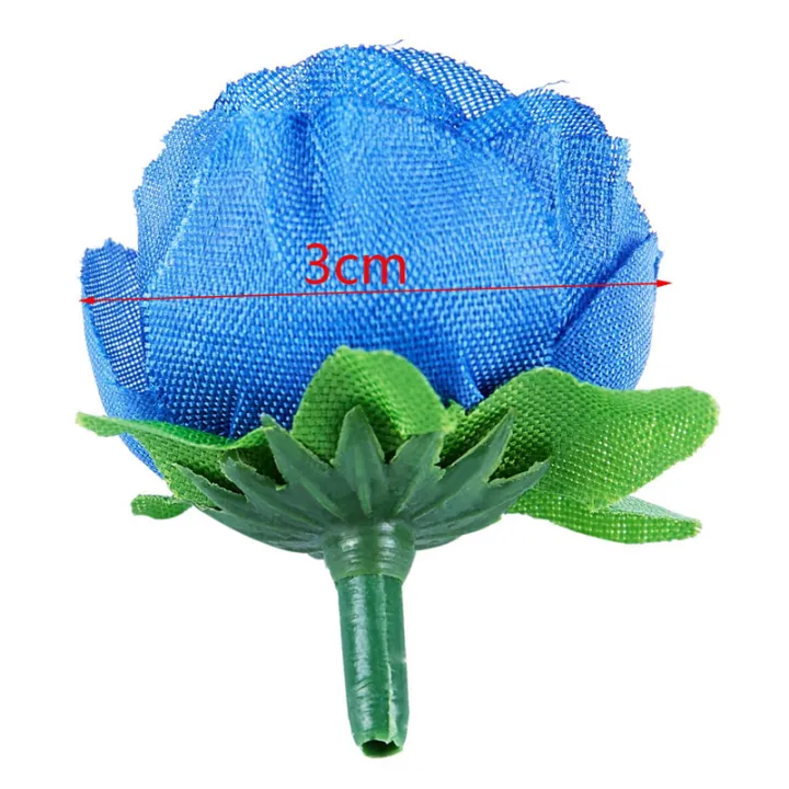150%20Artificial%20Roses,%203%20cm%20Tall,%20Wedding%20Decoration,%20Navy%20Blue%20-%20Image%202