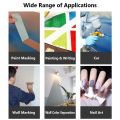 15M Professional Art Latex Paint Washi Tape Weak Viscous No Trace Separation Paper DIY Decoration Self-Adhesive Masking Tape Indoor. 