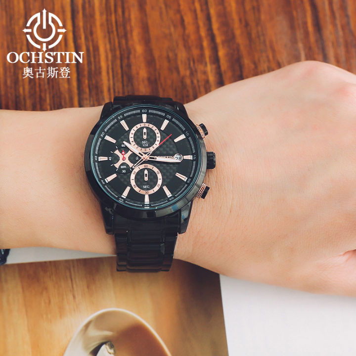 Ochstin%20Foreign%20Trade%20Steel%20Strip%20Men's%20Timer%20Multifunctional%20Watch%20Three%20Eye%20Calendar%20Night%20Light%20Carbon%20Fiber%20Casual%20Men's%20Watch%20-%20Image%204