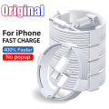 Original 30W Fast Charging For iPhone 13 12 11 14 Pro Max USB C Lightning Cable X XR XS MAX 7 8 14 Plus 12 13 mini Charger cable. 