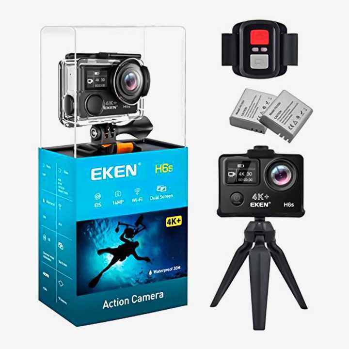 Ausek 4K60fps Touch Screen WiFi Action Camera